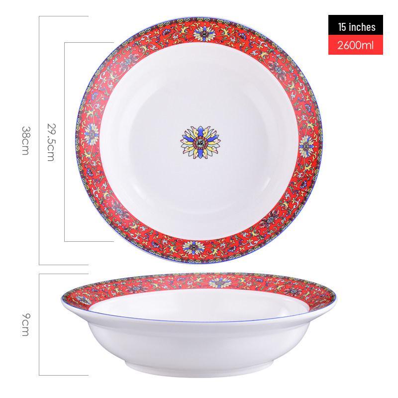 Большая керамическая миска для супа, лапши, вареной рыбы, маринованной рыбы и замешивания теста - Mao Xuewang Коммерческое использование