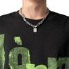 Sweater Necklace Cold Wind Rock Sugar Gem Necklace Premium Sweater Chain Titanium Steel Hip Hop Collarbone Chain