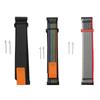 Neylon 2 qismli soat tasmasi elastik 24mm almashtiriladigan bilak tasmasi HR Baro uchun sozlanadigan soat tasmasi uchun