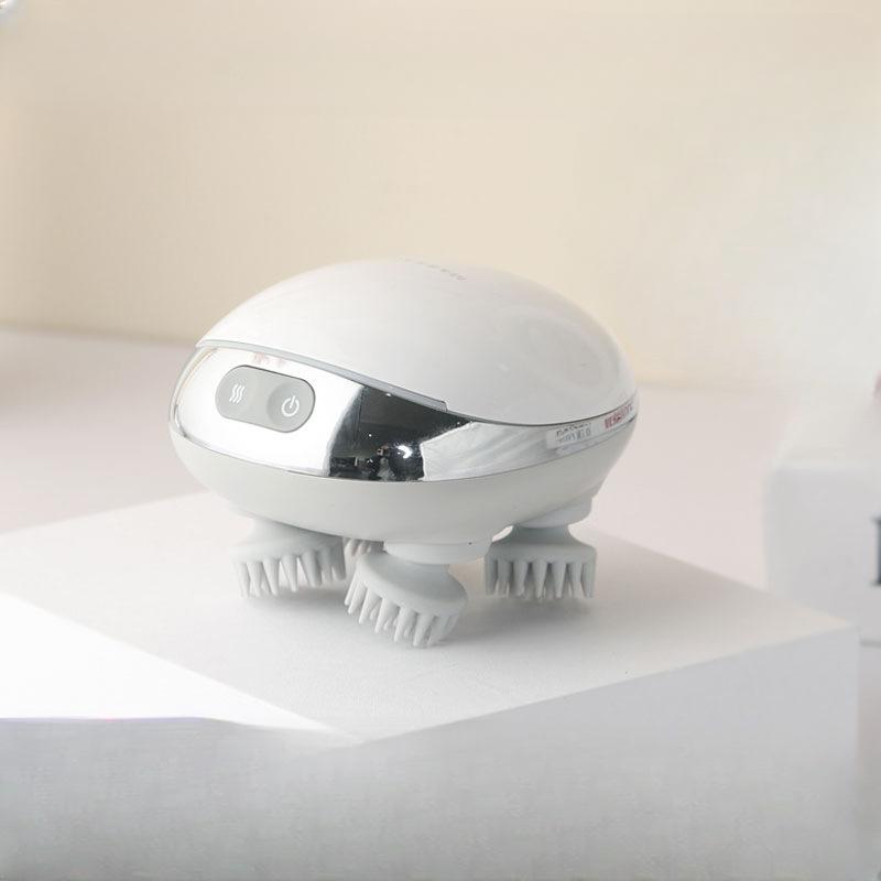 Электрический массажер для головы, бытовой мини-многофункциональный артефакт для разминания, щетка для лап кошек, кожи головы домашних животных