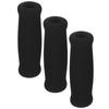 4 шт. Ручка для походной палки Walker Foam Sponge Grip Чехол для трости для ходьбы 4 шт. (черный) Трость Ручки Костыль Кресло Для Пожилых Людей