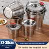 DM 304 Stainless Steel Food-Grade Open Bucket, 10L