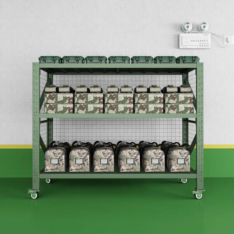 Military Green Heavy Duty Storage Rack