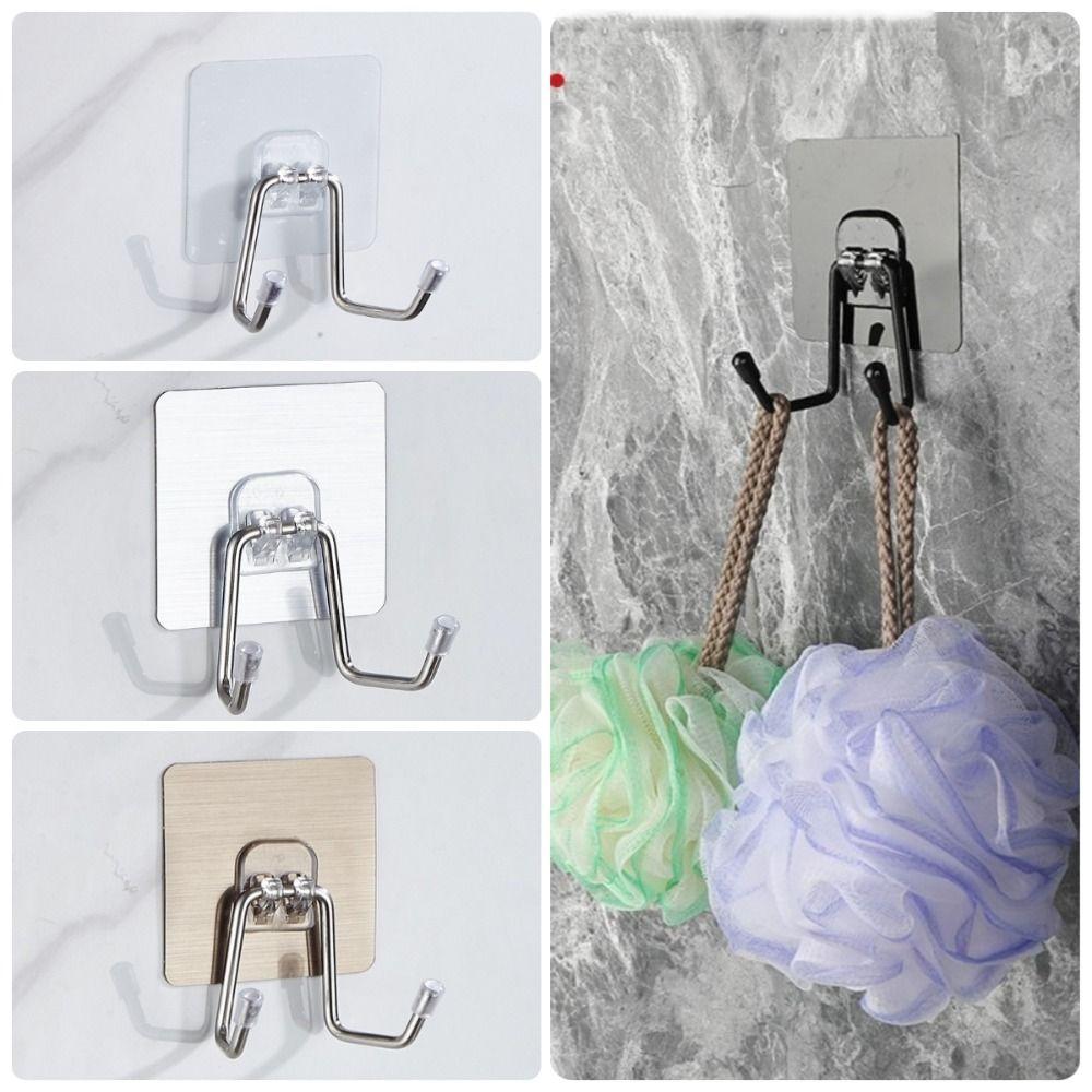 Self Adhesive Wall Hook Load-bearing Traceless Hook New Sticky Hook