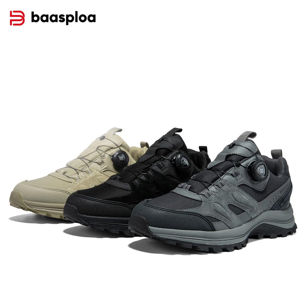 Мужские походные ботинки, уличная обувь, поворотная пряжка, нескользящие, легкие походные ботинки, мужская нескользящая спортивная обувь, дышащие кроссовки для бега по пересеченной местности