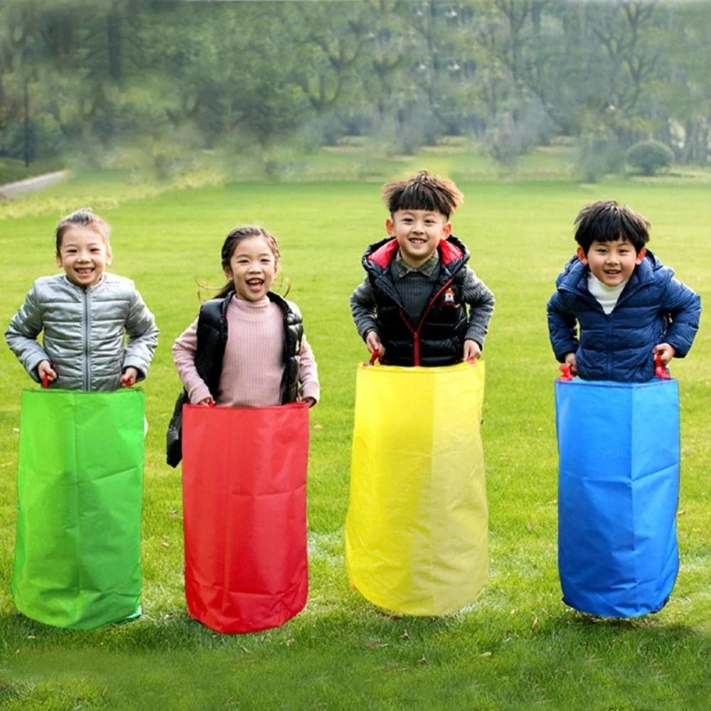 School Activity Kids Jumping Bag Entertainment Sack Racing Bags Kangaroo Jump Bag Fun Sports