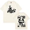 Rapper Mf Doom Graphic T Shirt Madvillainy Metal Music Album T-shirt Men Women Punk Vintage Oversized Cotton Tshirt Streetwear