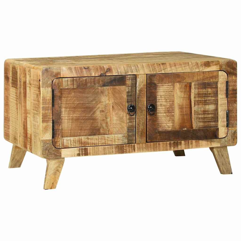Кофейный столик Коричневый 80 x 54 x 45 см Массив Мангового Дерева