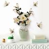 Sweet Room,Bird Fish Flower Vase Wall Sticker Poster Living Room Hallway Background Wall Sticker