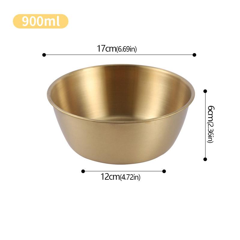 304 Нержавеющая сталь Бытовая корейская кухня Чаша с ручкой Рис Вино Чаши Соус Приправа Блюдо Сервировка Кухонная Посуда