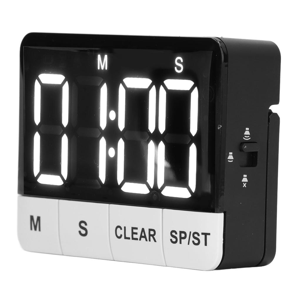 Digital Timer LED Countdown Timer Timing Timer with Back Magnet for Time Management