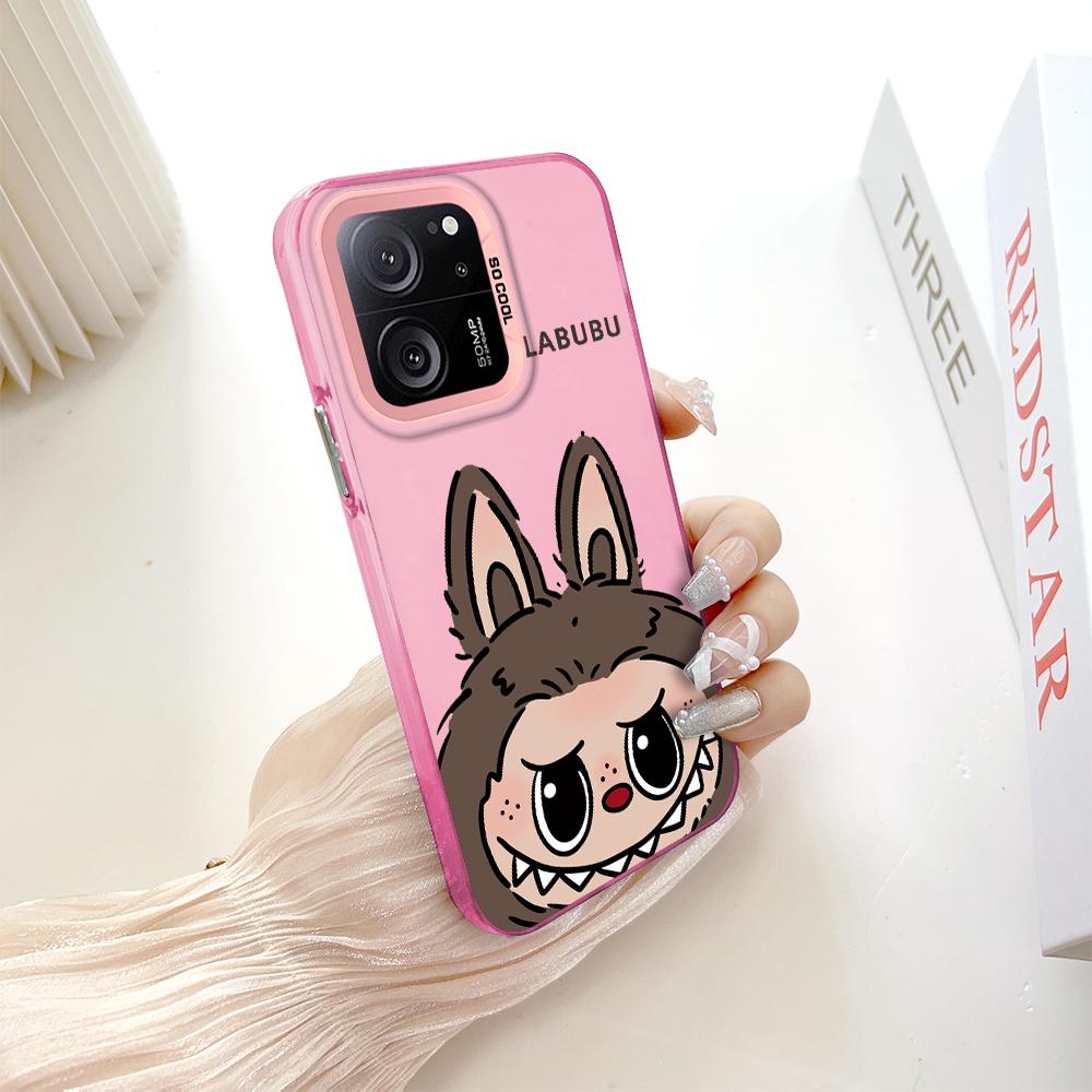 Окрашенный узор, цветной серебристый, двухсторонний, жесткий, противоударный чехол для телефона Xiaomi Redmi Poco