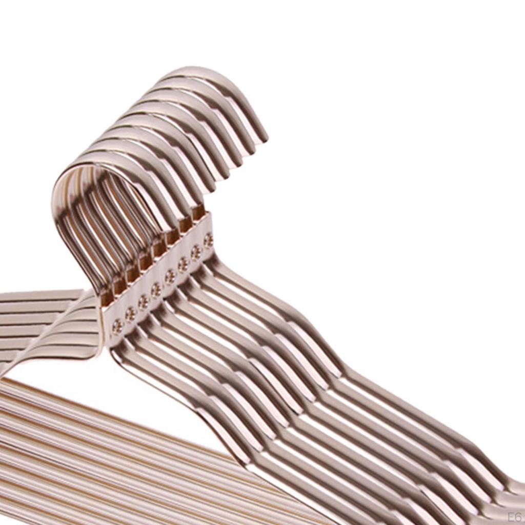 10 шт. Алюминиевый сплав Вешалки для одежды Органайзер для шкафа Сушилка для белья Дом