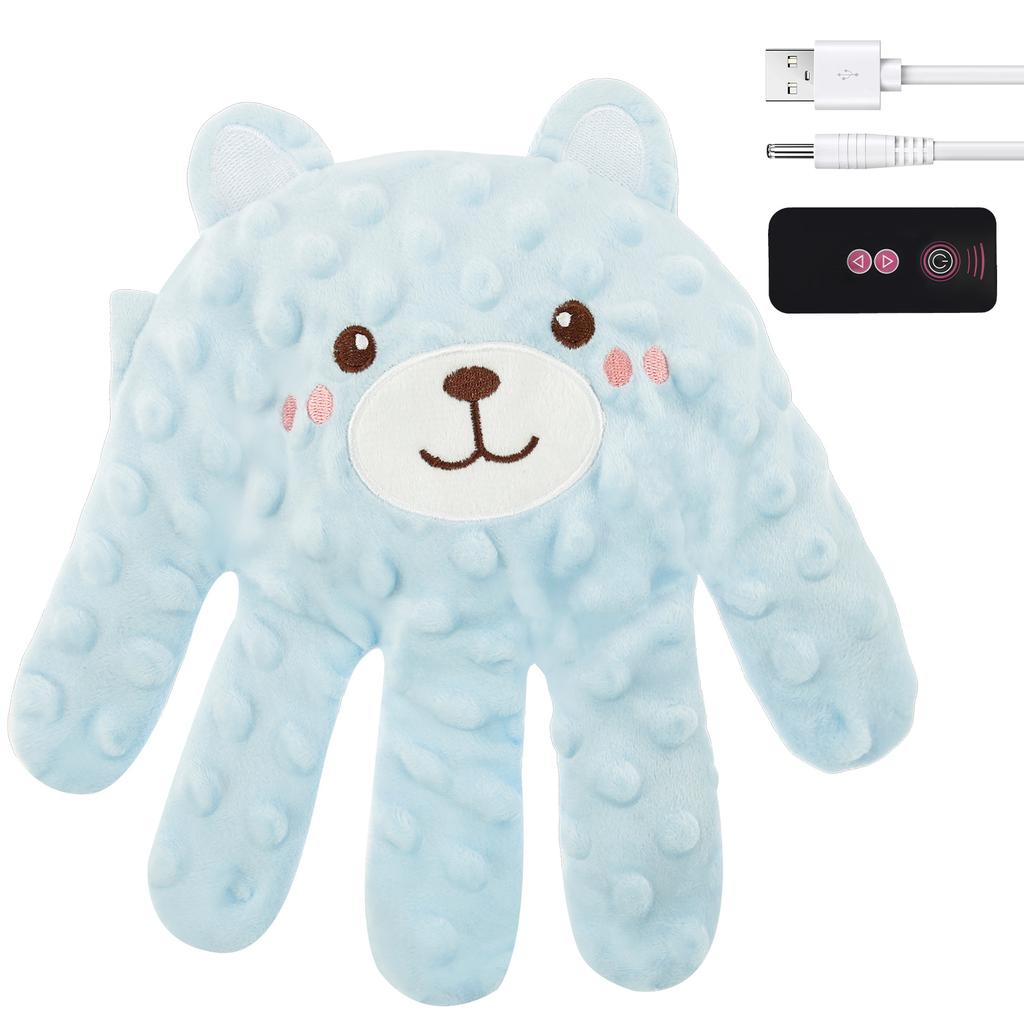 Помощь для сна новорожденных Успокаивающая ручная перчатка Успокаивающая ручная подушка для ребенка Успокаивающая игрушка Успокаивающая рука Электрическая игрушка для похлопывания для сна ребенка
