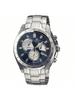 **Мужские кварцевые часы Casio с синим циферблатом, Модный деловой дизайн EF-521SP-2A**