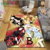 Anime Characters R-RWBY Carpet for  Living Room Home Sofa Decoration,Children Game Large Decor Floor Mat Yoga Mat Large Carpet