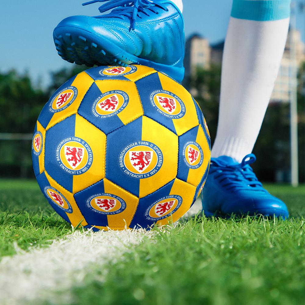 Braunsch-weiger Sports Emblem Size 5 Soccer Balls, Anti-Slip, Protective Football, Outdoor Sport, a Unique Gift Suitable for him/her, Birthdays