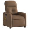 VidaXL Reclining Massage Armchair, Chair with Footrest, Seat with Backrest and Armrests Living Room, Modern, 374210