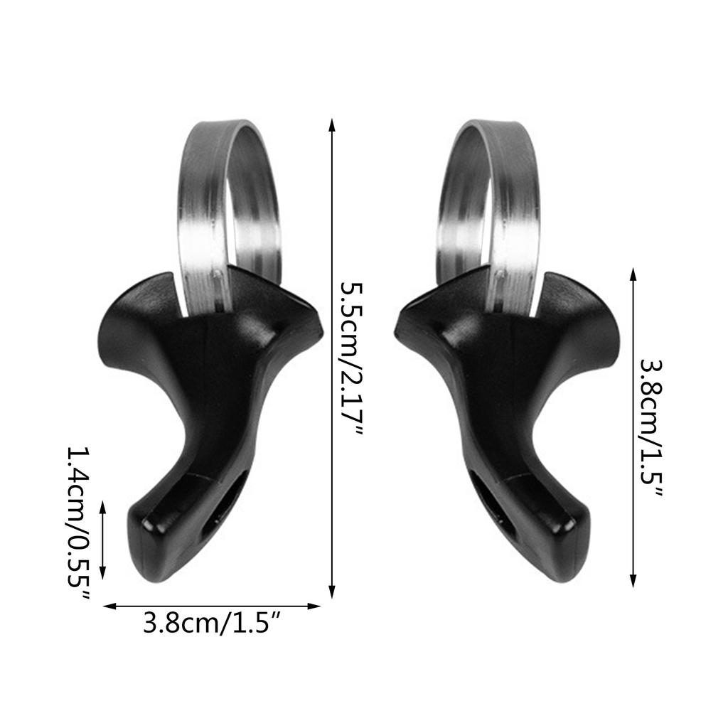 1 пара упоров для большого пальца на руль велосипеда универсальные наконечники руля велосипеда регулируемые велосипеды вторичный руль упор для велосипеда руль