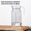 Transparent Water Bottle Heat-resistant Juice Cold Water Bottle New Coffee Milk Pot