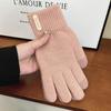 Gloves For Women In Winter, Thickened For Warmth, Yarn For Cycling In Autumn And Winter, Men And Women For Winter Insulat