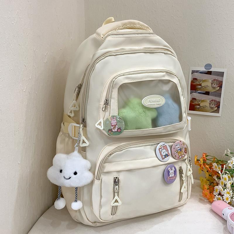 School Bag Children's Elementary School Students Girls Junior High School Students High School Two-piece Set Backpack