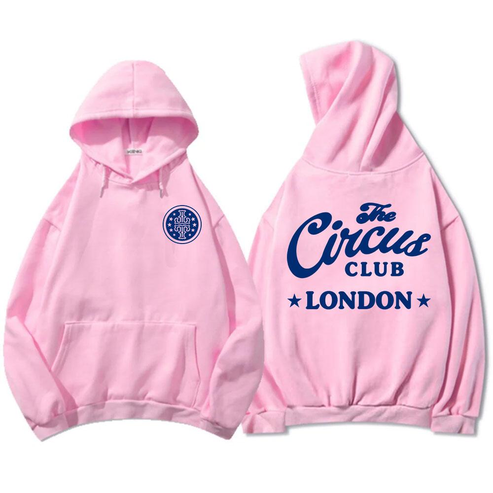 Take That The Circus Club Manchester Hoodies Unisex Streetwear Music Band Graphic Print Merch Long Sleeve Hooded Sweatshirts Top