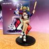 11 см Фигурка Харли Квинн из Отряда Самоубийц DC Супергерой Аниме Модель Джокера ПВХ Коллекционная Игрушка С Подставкой Настольное Украшение Подарок
