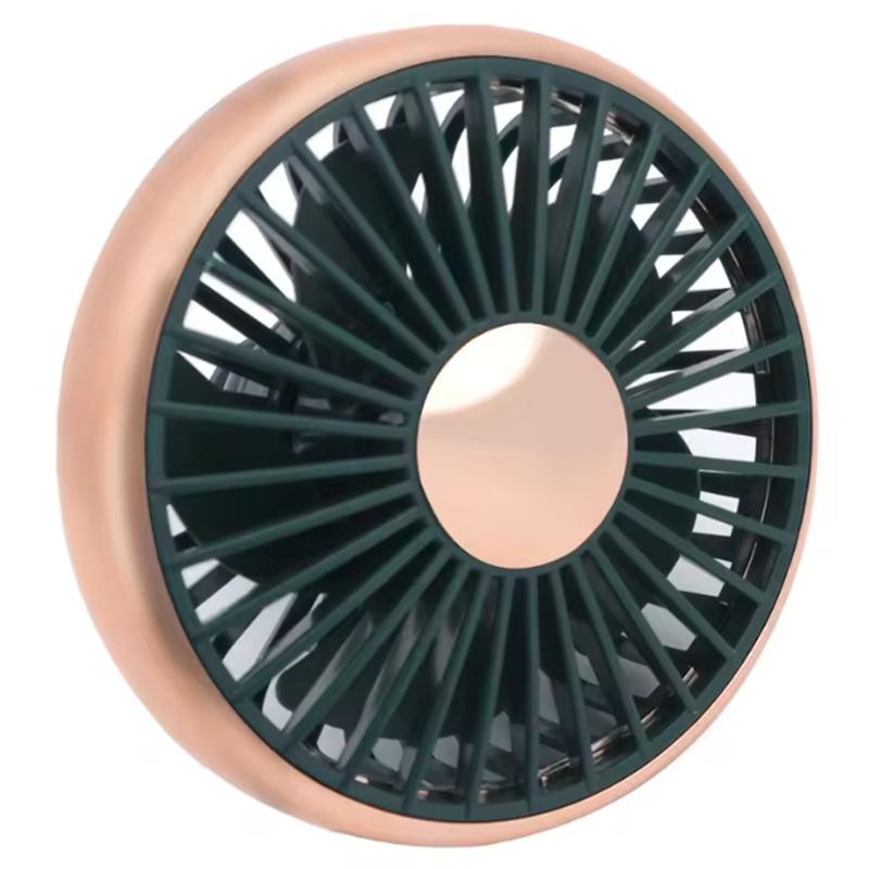 F301A Creative Light Small Fan USB 3 Speed Car Cold Air Fan Portable Air Conditioner for Car 12V 24V
