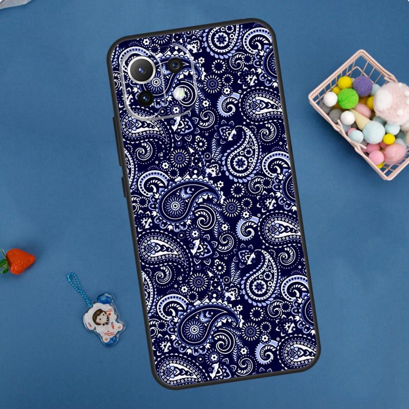 Bandana Seamless Pattern Case For Xiaomi 14 13 15 Ultra 11T 12T 13T 14T Pro POCO X7 Pro X3 X5 F5 F6 M6 X6 Pro Cover