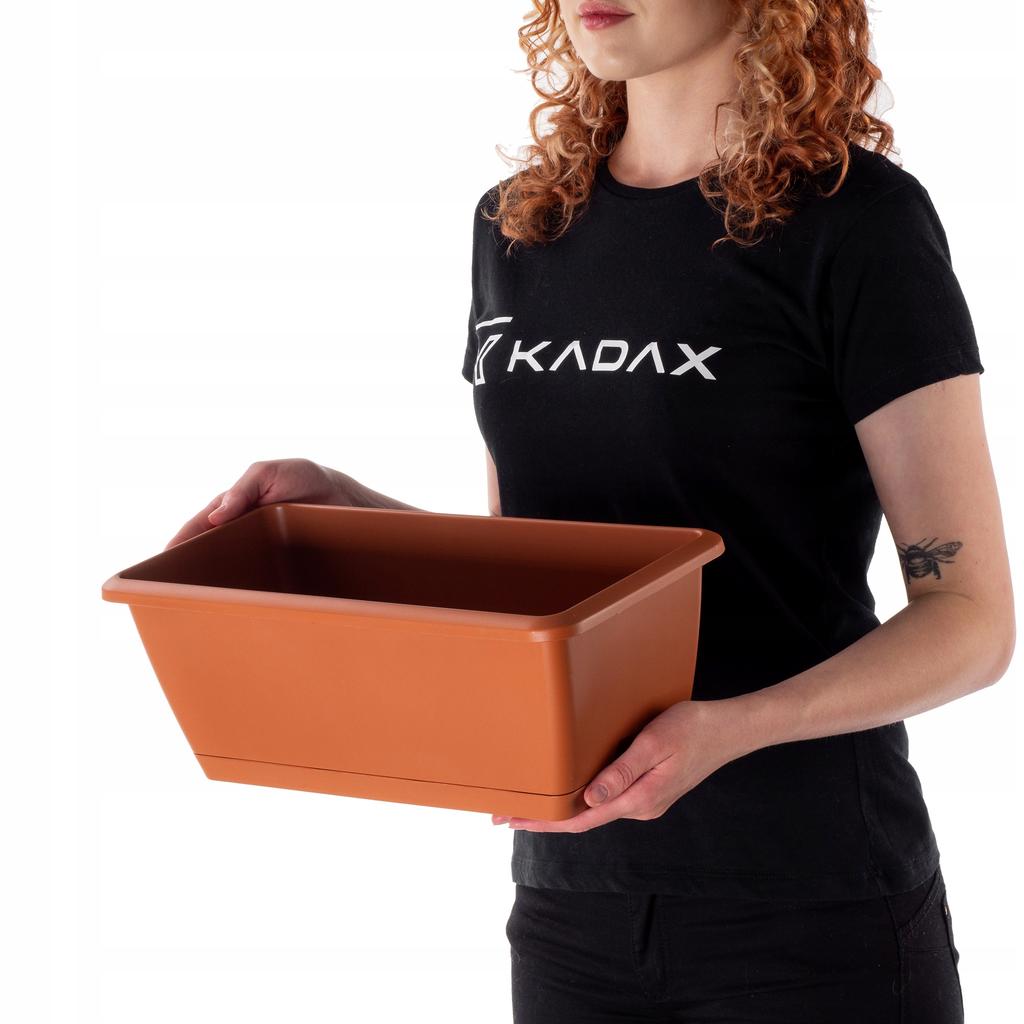 KADAX Skrzynka Balkonowa  Doniczka Podstawka