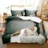 3D Print Singer IU I Ji Eun Bedding Set Duvet Cover Bed Set Quilt Cover Pillowcase Comforter King Queen Size Boys Adult Bedding