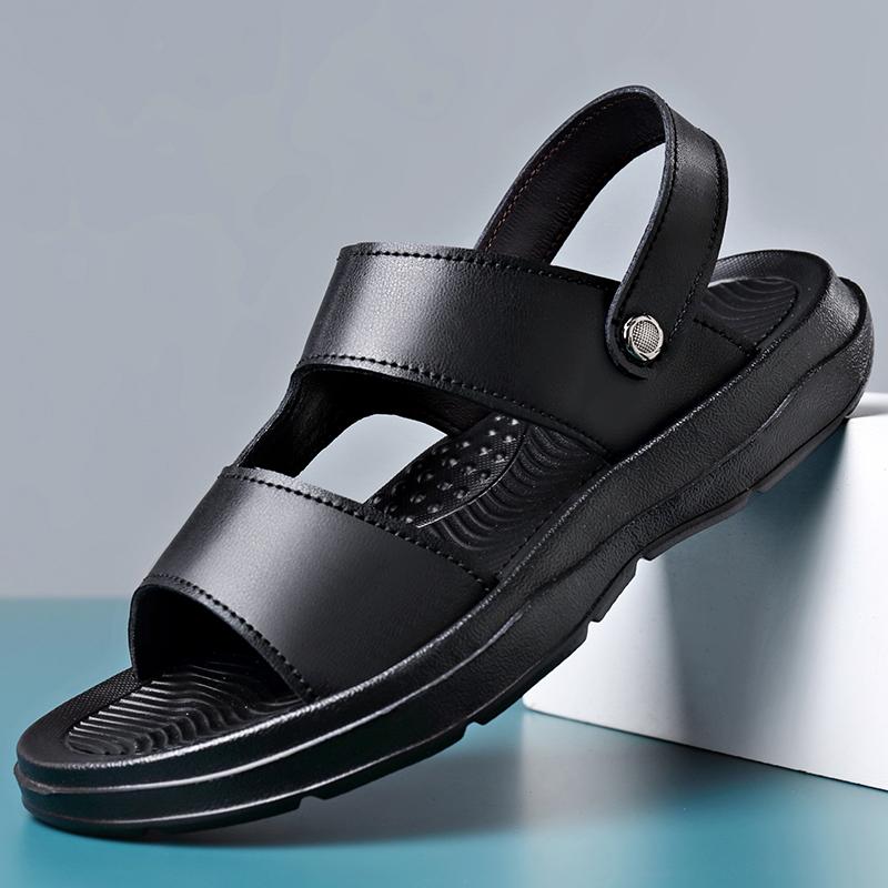 New Summer Classic White Leisure Beach Shoes Holiday Male Wading Aqua Sandals Outdoor Male All-match Comfortable Casual Sandals