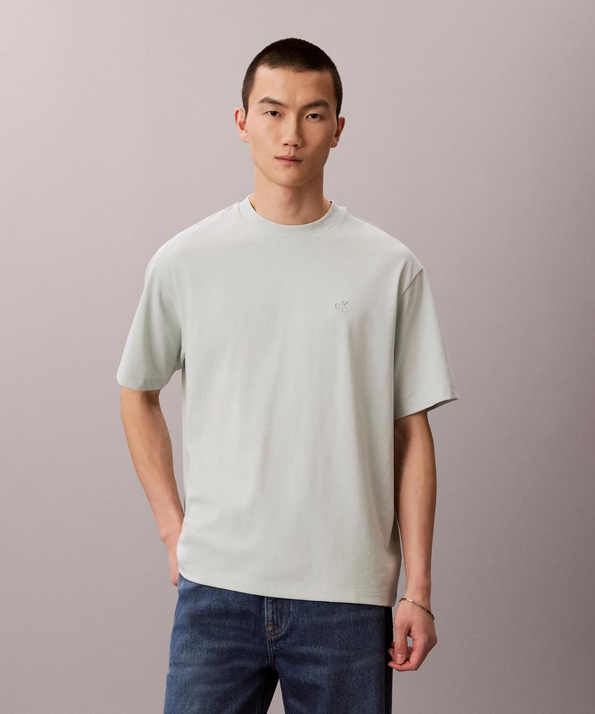 Kaelbinkeullainjin Свободный крой Охлаждающая трикотажная футболка Monologo Tee 4Rg251G 3Q0