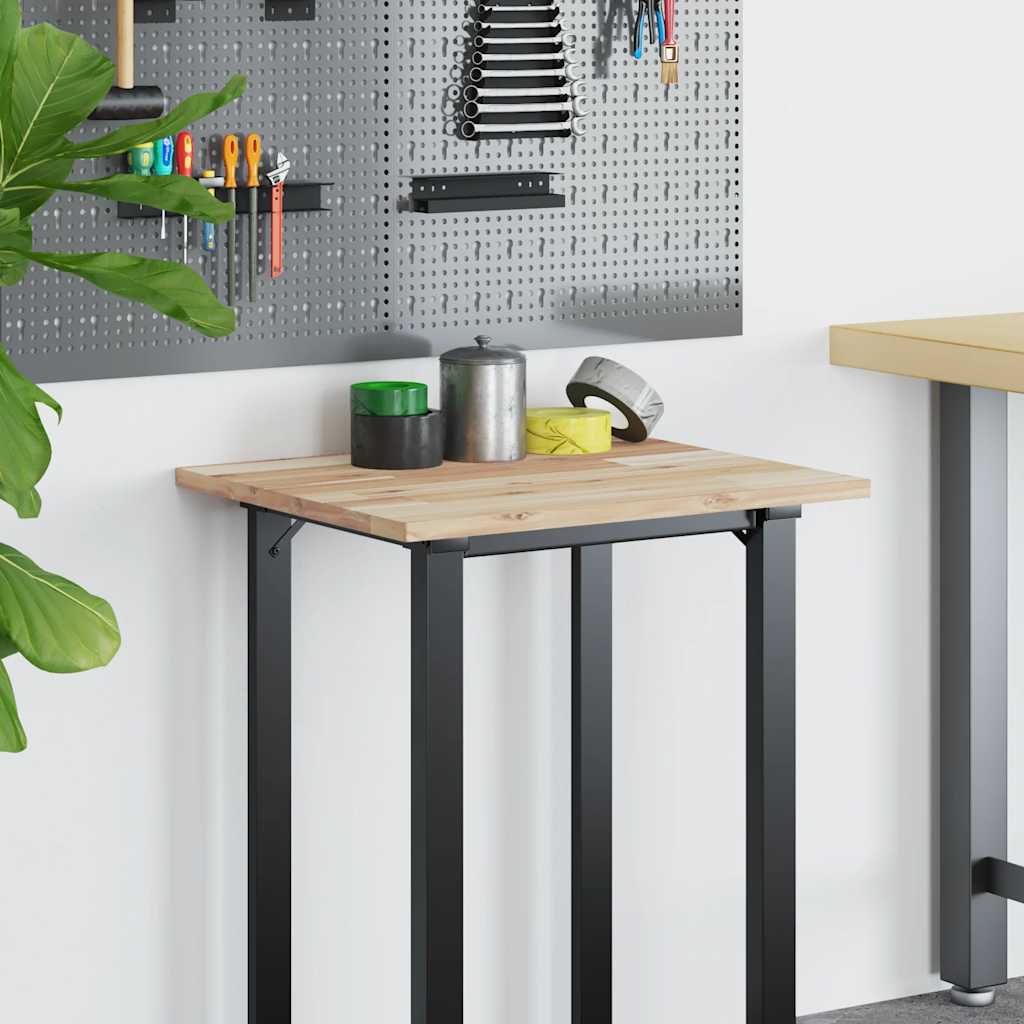 vidaXL Schreibtischplatte Unbehandelt 100x50x2 cm Massivholz Akazie