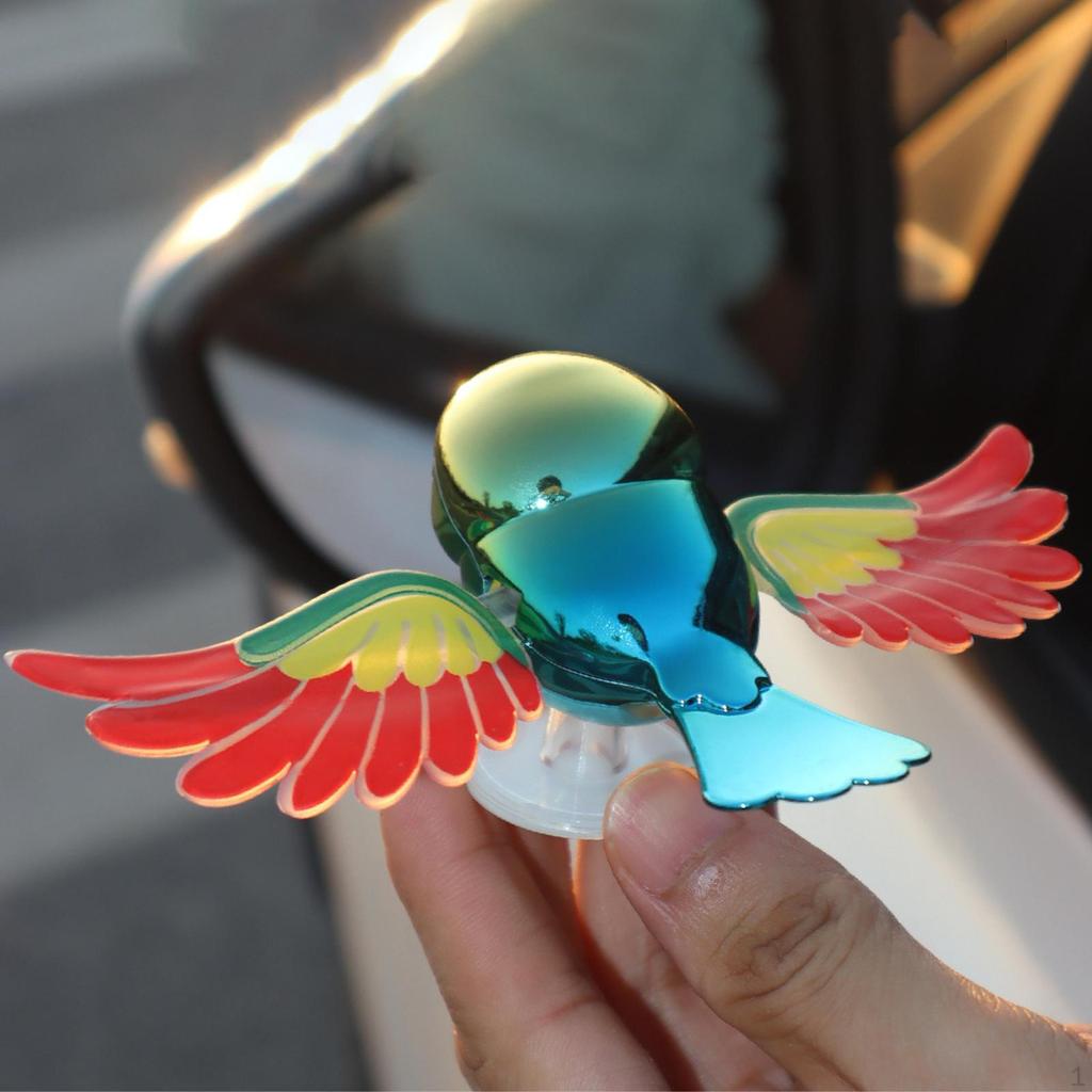 Автомобильное боковое зеркало Декор птицы Креативные мотоциклетные внешние аксессуары Шармы Милый летающий