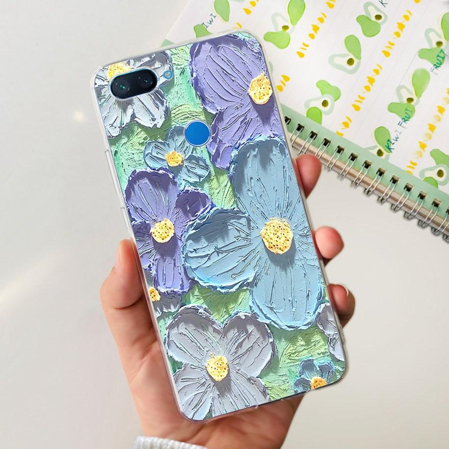 Чехол для Xiaomi Mi 8 Lite Модный Мягкий Силиконовый Чехол для Телефона для Xiaomi Mi 8 SE / Mi 8 Pro Mi8 Lite Прозрачный ТПУ Чехол Астронавт Capa