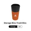 Emblems For Volkswagen VW Car Cup Shaped Trash Can Tumbled Fur Auto Storage Container Golf 4 5 6 7 Polo Jetta Sagitar Magotan Pa zf6