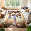 Football Messi Customized Name Floor Mat Suitable for Living Rooms Hallway Playrooms Study room Anti-slip Rug Decorate Offices