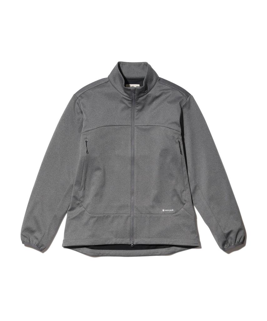 Легкая софтшелл куртка Snow Peak, средне-серая