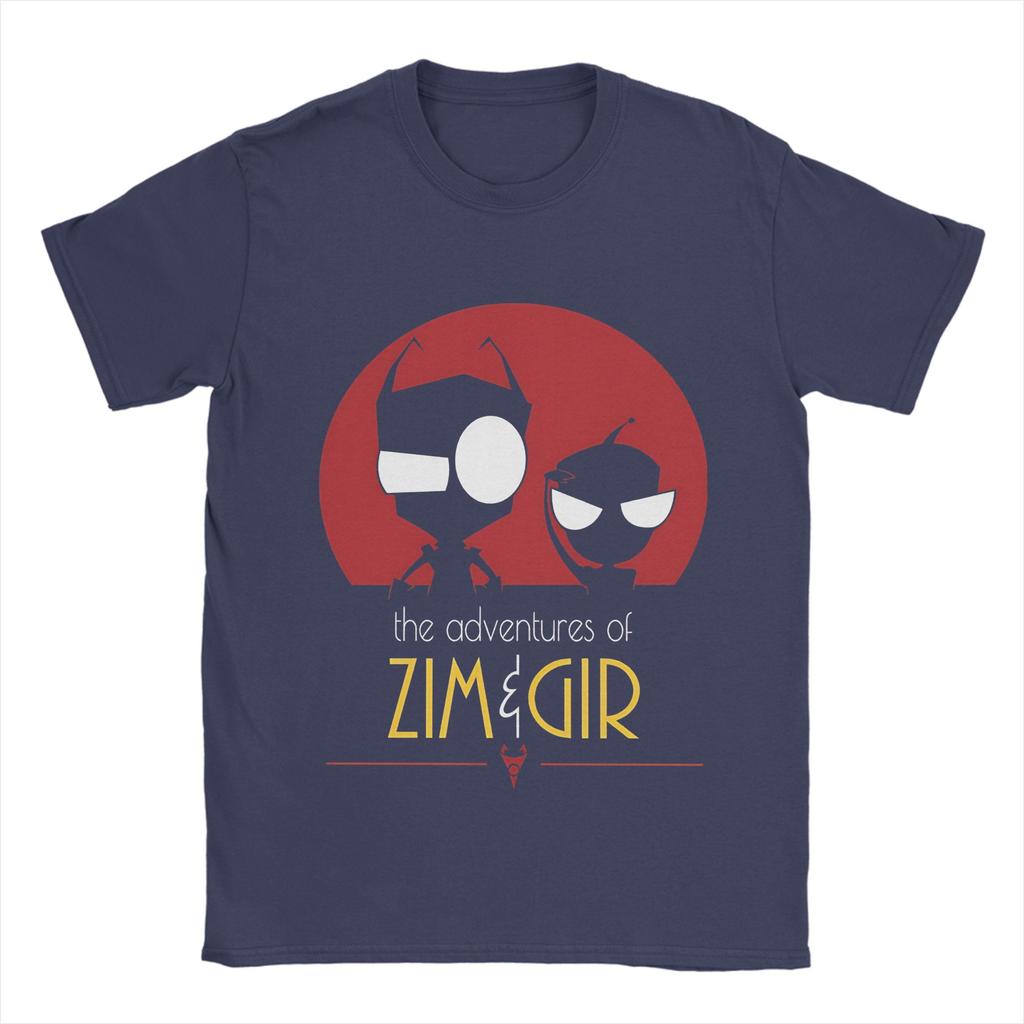 Винтажная футболка Beach Invaders Zims Новинка Хлопковая футболка для мужчин Эстетичные принтованные топы с коротким рукавом
