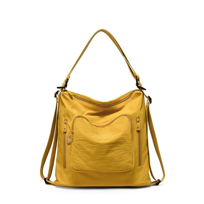 2025 Мода Японии и Южной Кореи Женская большая вместительная сумка через плечо и повседневный студенческий рюкзак