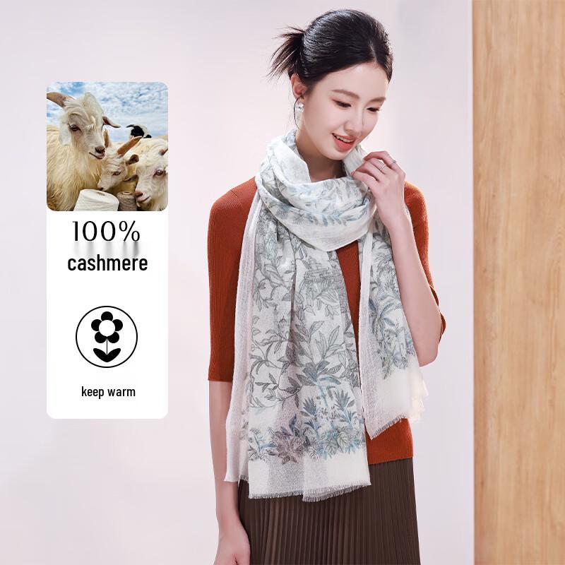 Hang Sifu Pure Cashmere Scarf & Shawl