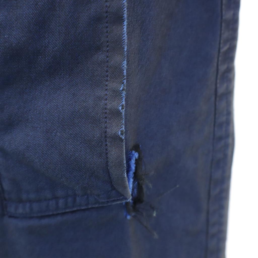 Burberry Сделано в Италии Пальто-стойка из нержавеющей стали 50 Темно-синий Мужской Б/У