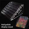 3/5/7 ярусов инструментов для дизайна ногтей Прозрачная косметическая витрина Многофункциональная многоуровневая подставка для лака для ногтей