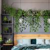 24 Strands 86 FT Artificial Lvy Leaf Vine Garland Fake Foliage Hanging Plants