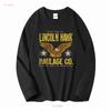 Unisexs Organic Cotton T Shirt Lincoln Hawk Haulage Co Over The Top Inspired Film Vintage Washed Versatile Top For Everyday Wear