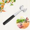 Meat Tenderizer Hammer with Anti-Slip Handle Dual-Sided Mirror Polished Comfortable Grip Pounder Heavy Duty Pounder Tool for Steak Fish