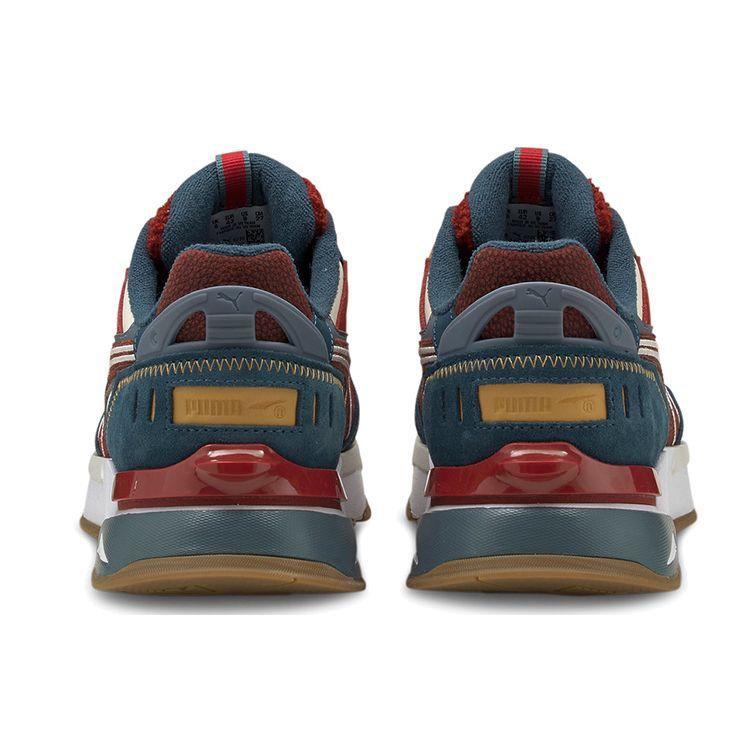 Puma Mirage Sport P. Uni Ivory China Blue Red Unisex Sneakers White Ivory-Glow Intense-Red 382638-01