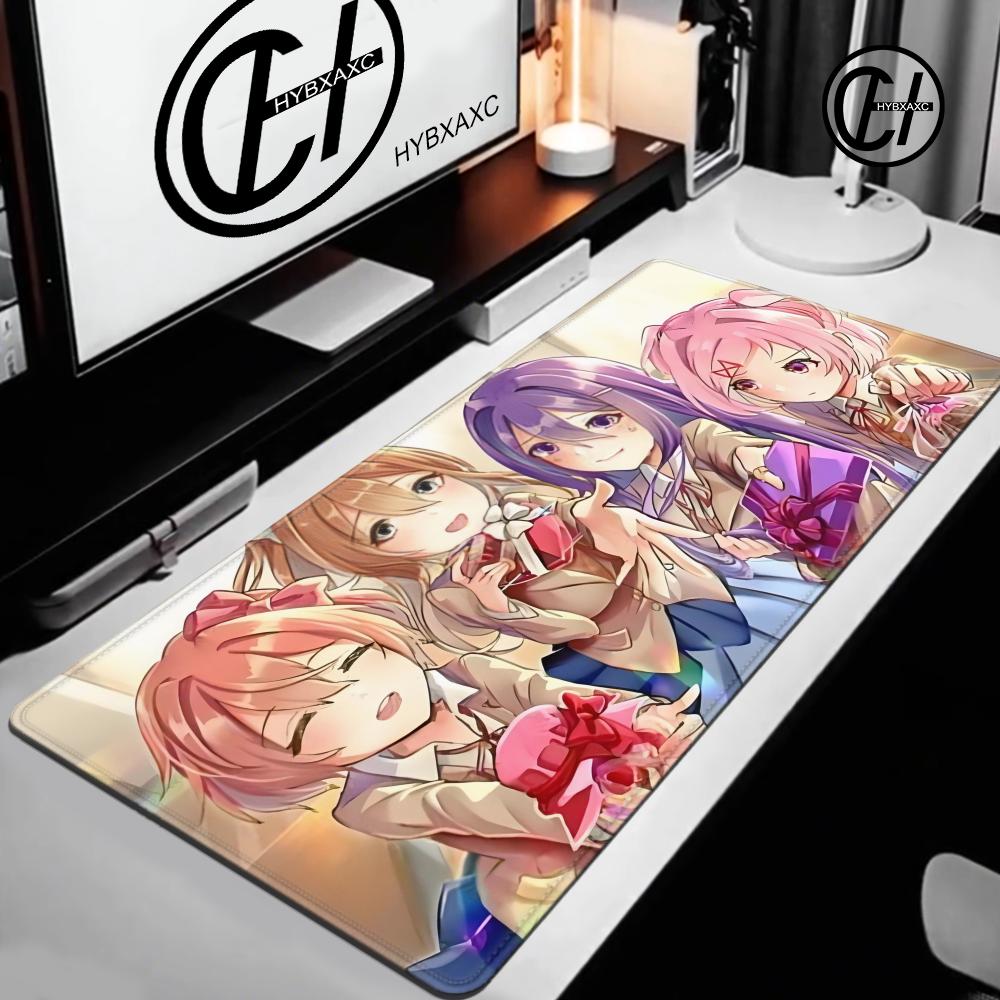 Doki L-LiteratureS Коврик для мыши Милый HD Коврик для стола Расширенный Игровой Коврик для клавиатуры Большой 90x40см XXL Игровой Коврик для мыши